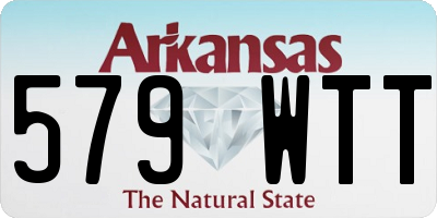 AR license plate 579WTT