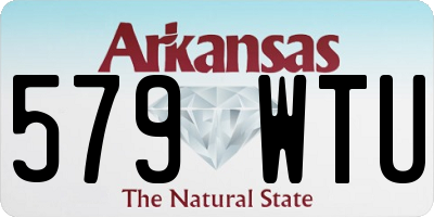 AR license plate 579WTU