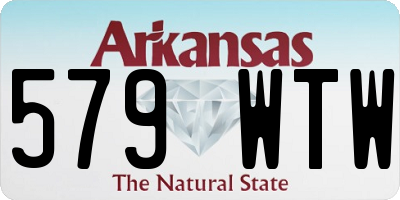 AR license plate 579WTW