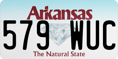 AR license plate 579WUC