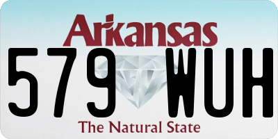 AR license plate 579WUH