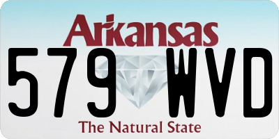 AR license plate 579WVD