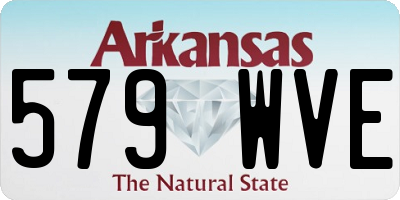 AR license plate 579WVE