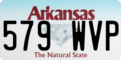 AR license plate 579WVP