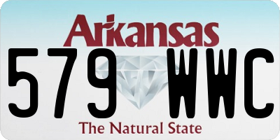 AR license plate 579WWC