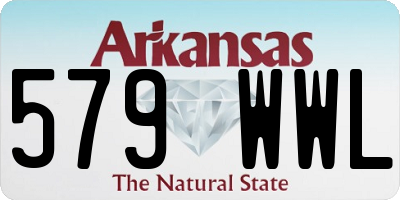 AR license plate 579WWL