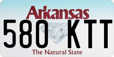 AR license plate 580KTT