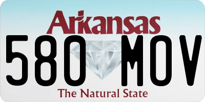 AR license plate 580MOV