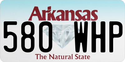 AR license plate 580WHP