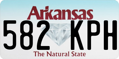 AR license plate 582KPH