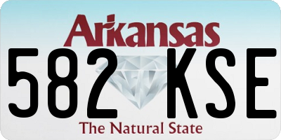 AR license plate 582KSE
