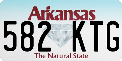 AR license plate 582KTG