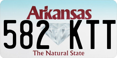 AR license plate 582KTT