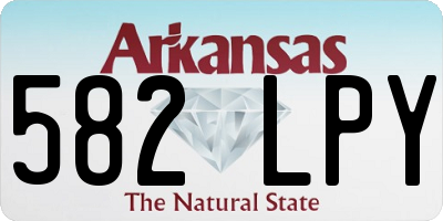 AR license plate 582LPY