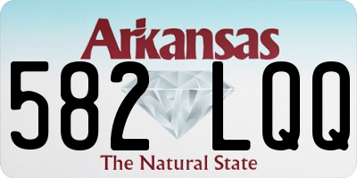 AR license plate 582LQQ