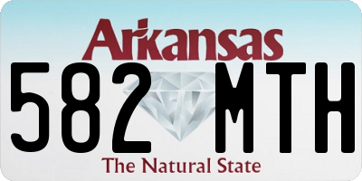 AR license plate 582MTH