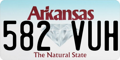 AR license plate 582VUH