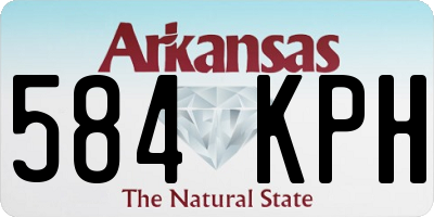 AR license plate 584KPH