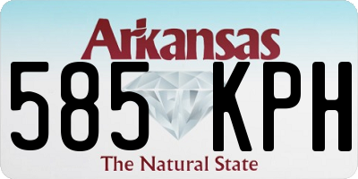 AR license plate 585KPH