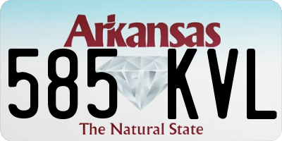 AR license plate 585KVL