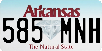 AR license plate 585MNH