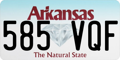 AR license plate 585VQF