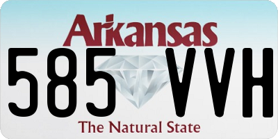 AR license plate 585VVH