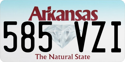 AR license plate 585VZI