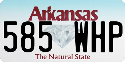 AR license plate 585WHP