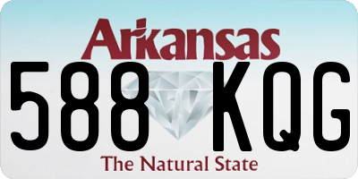 AR license plate 588KQG