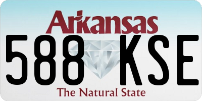 AR license plate 588KSE