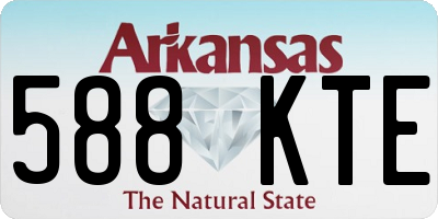 AR license plate 588KTE