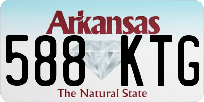 AR license plate 588KTG