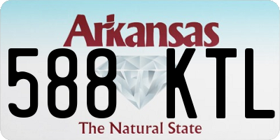 AR license plate 588KTL