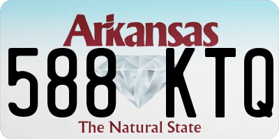 AR license plate 588KTQ