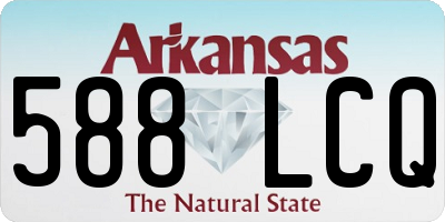 AR license plate 588LCQ