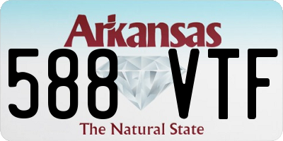 AR license plate 588VTF