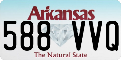 AR license plate 588VVQ