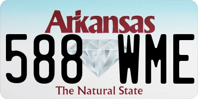 AR license plate 588WME