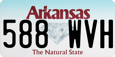 AR license plate 588WVH