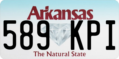 AR license plate 589KPI