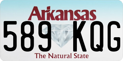 AR license plate 589KQG