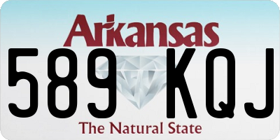 AR license plate 589KQJ