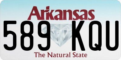 AR license plate 589KQU