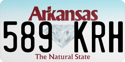 AR license plate 589KRH