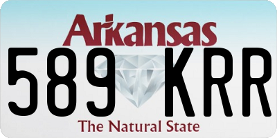 AR license plate 589KRR