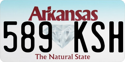 AR license plate 589KSH