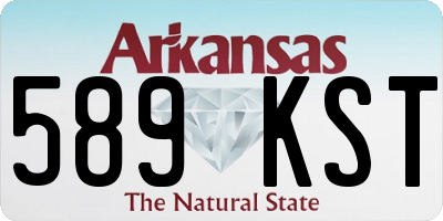 AR license plate 589KST