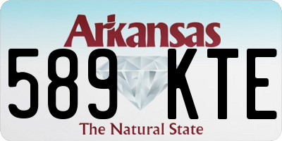 AR license plate 589KTE