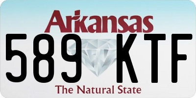 AR license plate 589KTF
